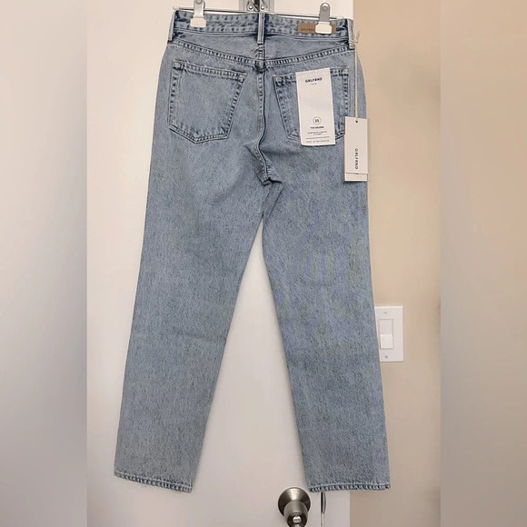 NWT GRLFRND Helena Straight Leg High Waist in All Your Days Size 25 - Picture 3 of 9